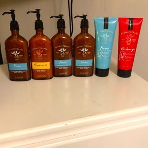 AROMATHERAPY body lotion and natural lotions